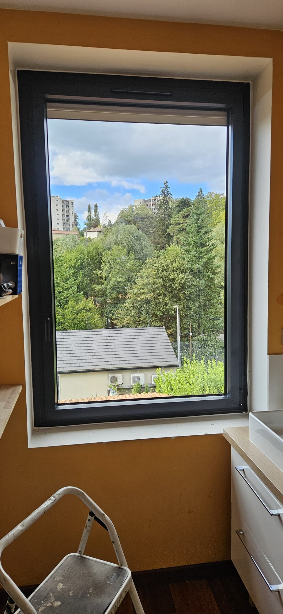 Pose fenêtre aluminium à Lyon (69) par SPMC Menuiserie